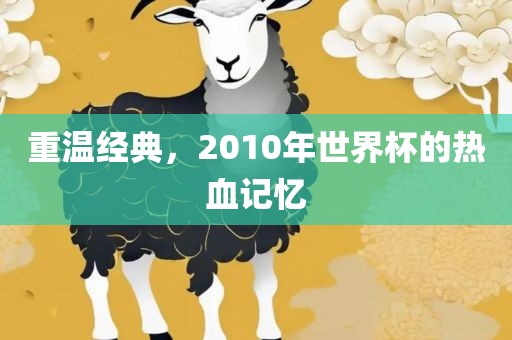 重温经典，2010洛阳市法福文化传播有限公司年世界杯的热血记忆