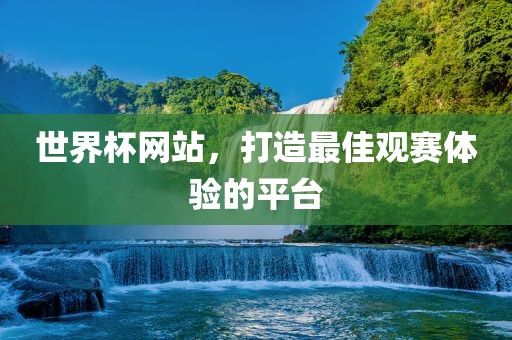 世界杯网站，打造最佳观赛体验的平台
