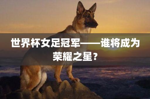 世界杯女足冠军——谁将成为荣耀之星？