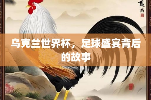 乌克兰世界杯，足球盛宴背后的故事
