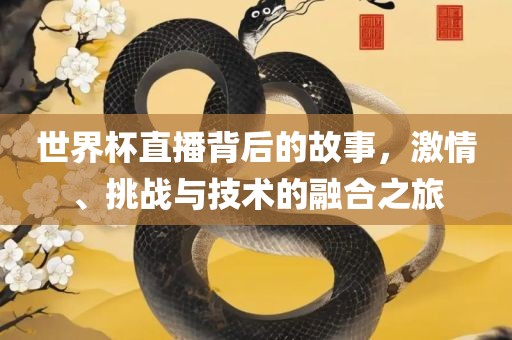 世界杯直播背后的故事，激情、挑战与技术的融合之旅