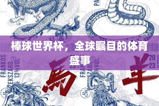棒球世界杯，全球瞩目的体育盛事