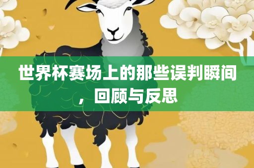 世界杯赛场上的那些误判瞬间，回顾与反思