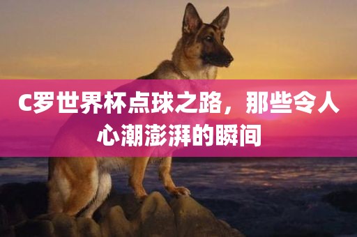 C罗世界杯点球之路，那些令人心潮澎湃的瞬间