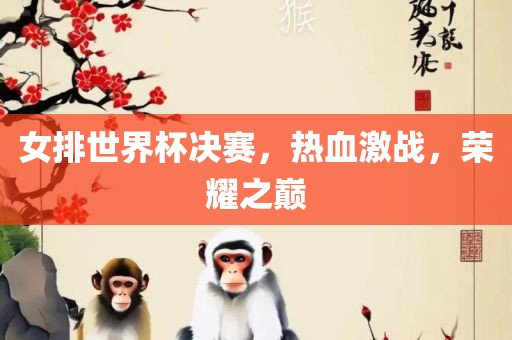 女排世界杯决赛，热血激战，荣耀之巅