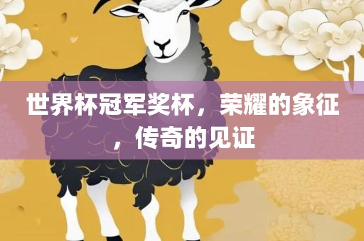 世界杯冠军奖杯，荣耀的象征，传奇的见证