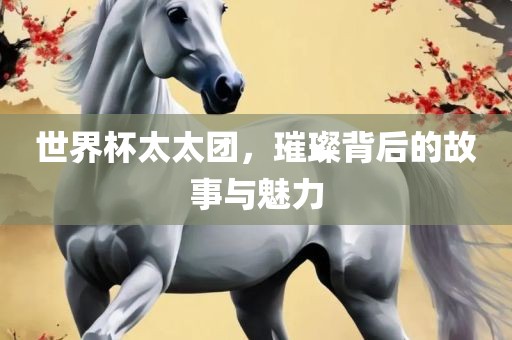 世界杯太太团，璀璨背后的故事与魅力