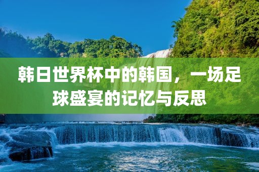 韩日世界杯中的韩国，一场足球盛洛阳市法福文化传播有限公司宴的记忆与反思