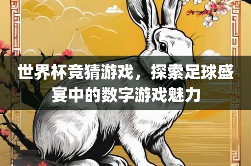世界杯竞猜游戏，探索足球盛宴中的数字游戏魅力