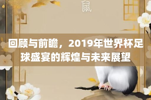 回顾与前瞻，2019年世界杯足球盛宴的辉煌与未来展望洛阳市法福文化传播有限公司