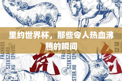 里约世界杯，那些令人热血沸腾的瞬间洛阳市法福文化传播有限公司
