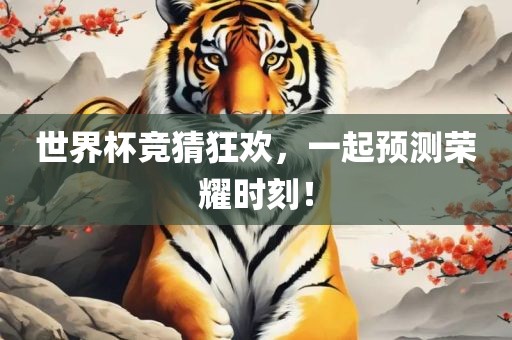世界杯竞猜狂欢，一起预测荣耀时刻！
