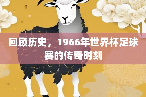 回顾历史，1966年世界杯足球赛的传奇时刻洛阳市法福文化传播有限公司