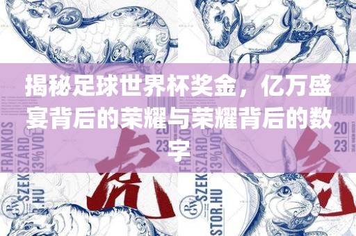 揭秘足球世界杯奖金，亿万盛宴背后的荣耀与荣耀背后的数字