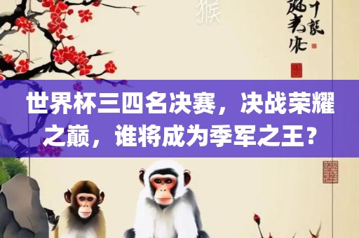 世界杯三四名决赛，决战荣耀之巅，谁将成为季军之王？
