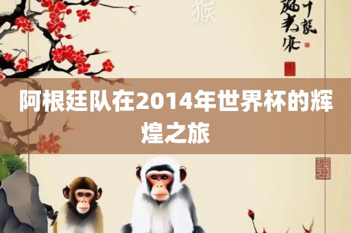阿根廷队在2014年世界杯的辉煌之旅