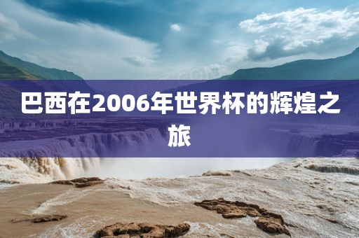 巴西在2006年世界杯的辉煌之旅