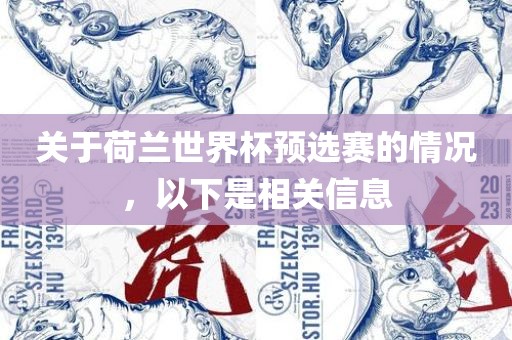 关于荷兰世界杯预选赛的情况，以下是相关信息