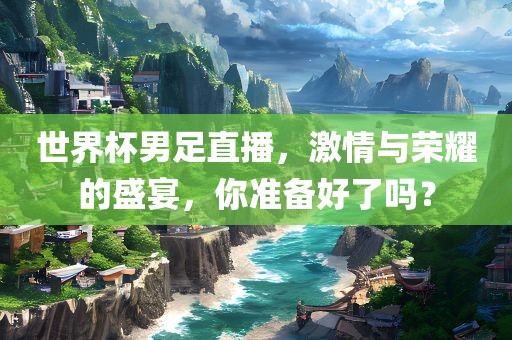 世界杯男足直播，激情与荣耀的盛宴，你准备好了吗？