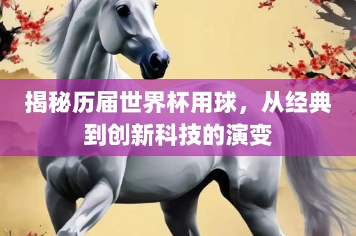 揭秘历届世界杯用球，从经典到创新科技的演变
