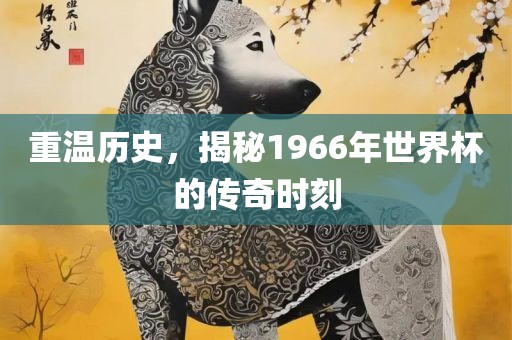 重温历史，揭秘1966年世界杯的传奇时刻
