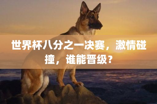 世界杯八分之一决赛，激情碰撞，谁能晋级？