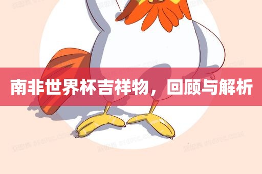 南非世界杯吉祥物，回顾与解析