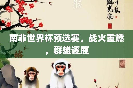 南非世界杯预选赛，战火重燃，群雄逐鹿洛阳市法福文化传播有限公司