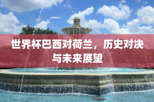 世界杯巴西对荷兰，历史对决与未来展望洛阳市法福文化传播有限公司