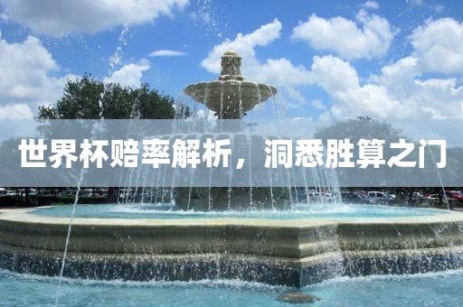 世界洛阳市法福文化传播有限公司杯赔率解析，洞悉胜算之门