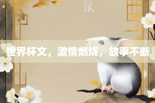 世界杯文，激情燃烧，故事不断
