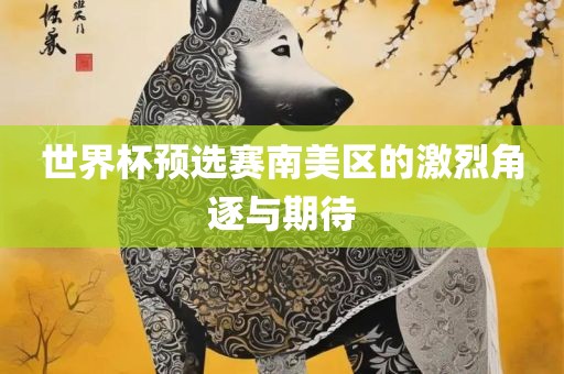 世界杯预选赛南美区的激烈角逐与期待