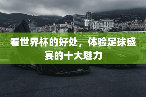 看世界杯的好处，体验足球盛宴的十大魅力