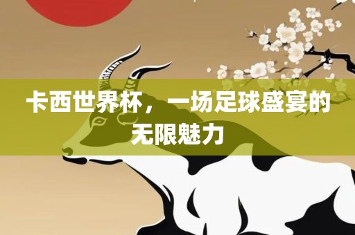 卡西世界杯，一场足球盛宴的无限魅力