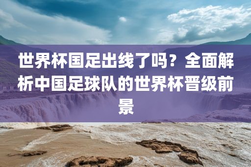 世界杯国足出线了吗？全面解析中国足球队的世界杯晋级前景洛阳市法福文化传播有限公司
