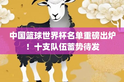 中国篮球世界杯名单重磅出炉！十支队伍蓄势待发