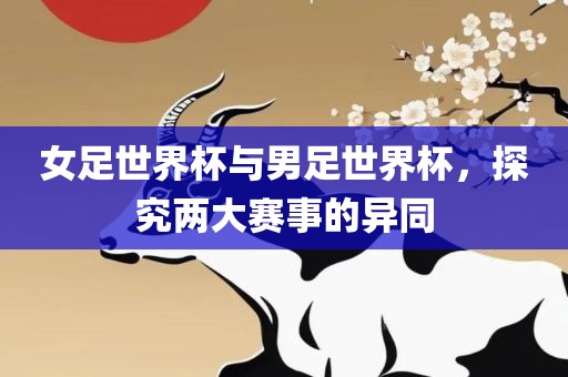 女足世界杯与男足世界杯，探究两大赛事的异同