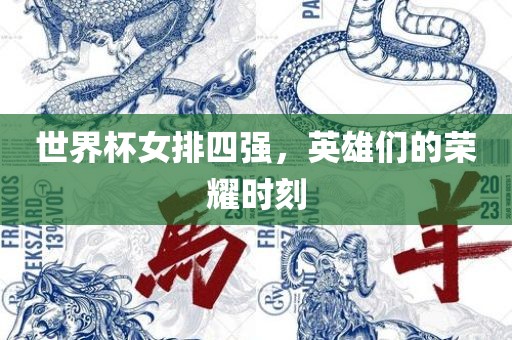 世界杯女排四强，英雄们的荣耀时刻