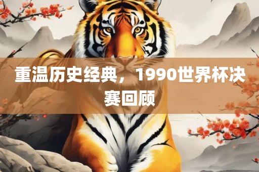 重温历史经典，1990世界杯决赛回顾