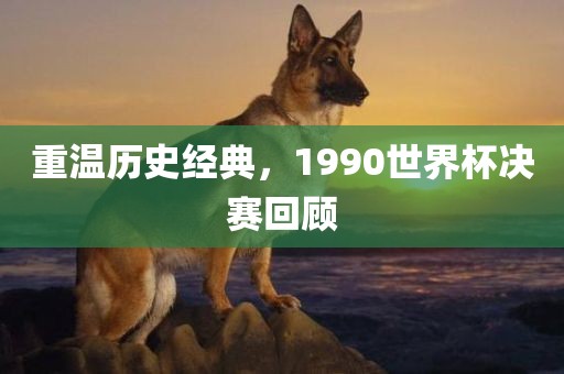重温历史经典，1990世界杯决赛回顾