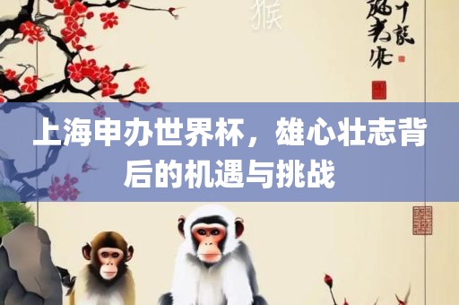 上海申办世界杯，雄心壮志背后的机遇与挑战