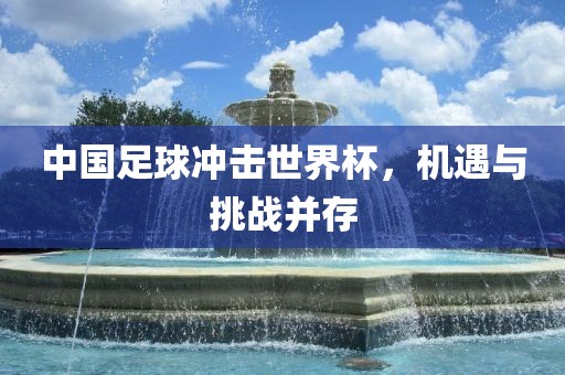 中国足球冲击世界杯，机遇与挑战并存