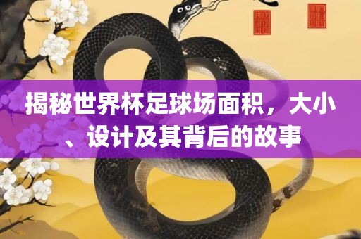 揭秘世界杯足球场面积，大小、设计及其背后的故事