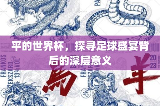 平的世界杯，探寻足球盛宴背后的深层意义