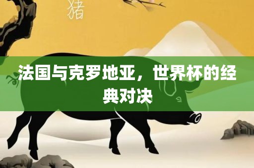 法国与克罗地亚，世界杯的经典对决