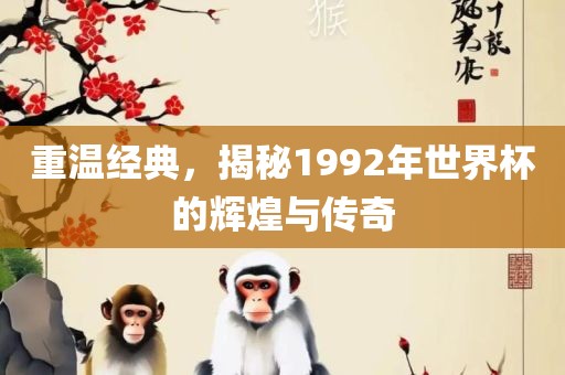 重温经典，揭秘1992年世界杯的辉煌与传奇