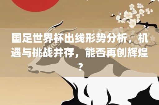 国足世界杯出线形势分析，机遇与挑战并存，能否再创辉煌？