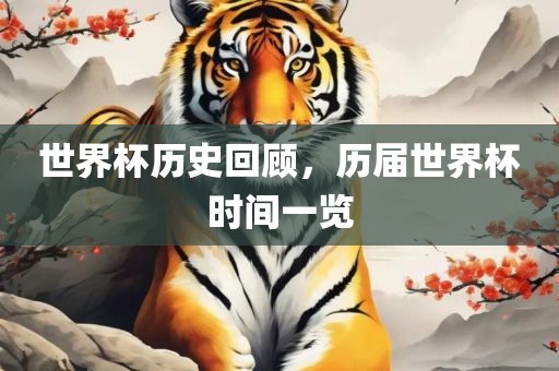 世界杯历史回顾，历届世界杯时间一览