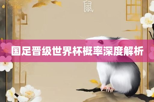国足晋级世界杯概率深度解析