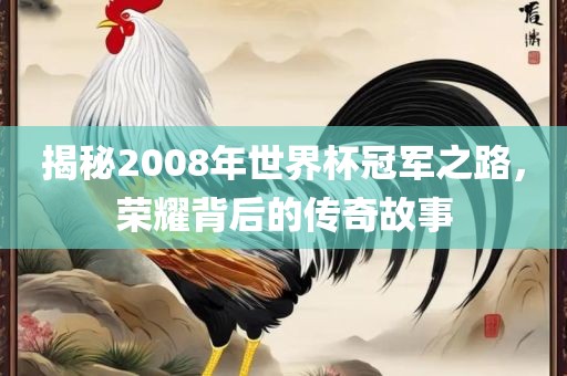 揭秘2008年世界杯冠军之路，荣耀背后的传奇故事